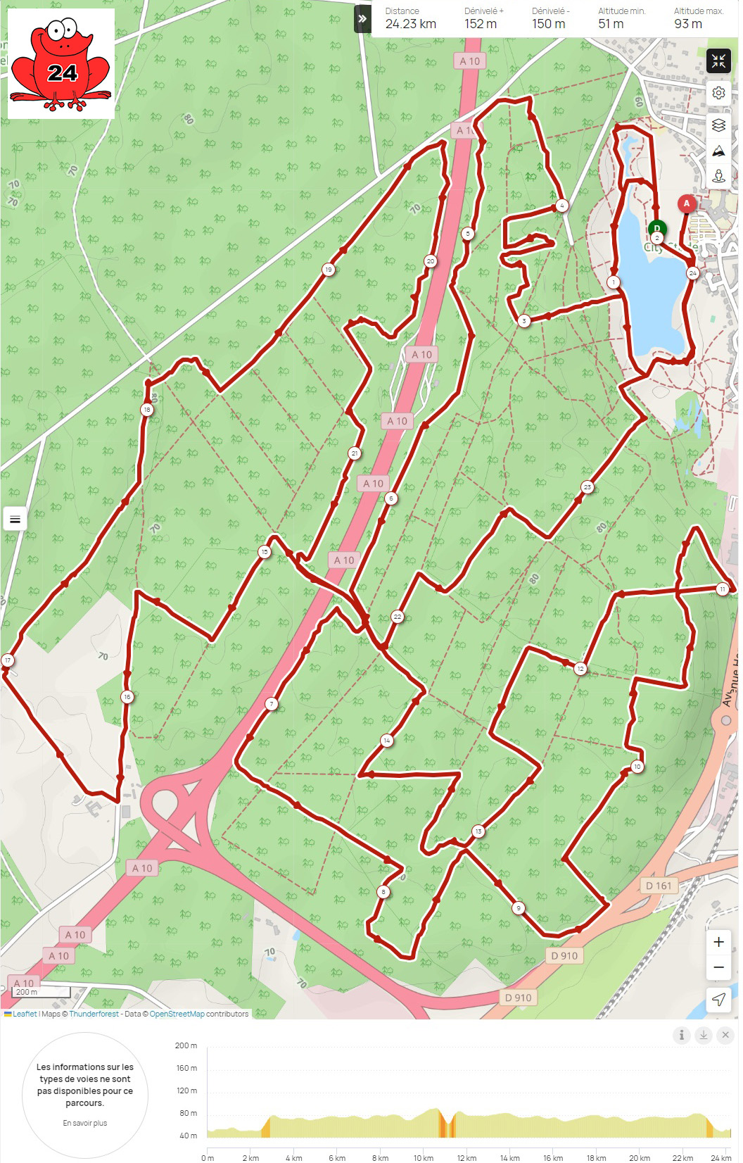 Parcours 24K